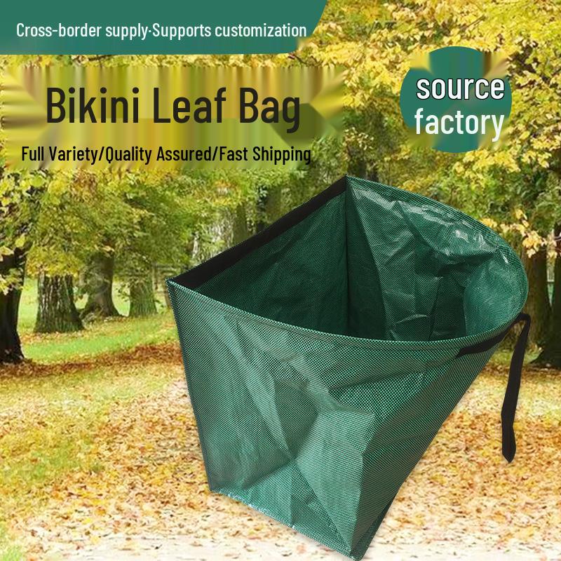 Reusable Large-Capacity Leaf Collection Bag with Slanted Opening