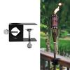 Metal Deck Clamp Solid Deck Clamp For Holding Torches And Other Outdoor Accessories Without Tool Durability Build