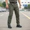 Mens Pants Ripstop Cargo Work Pants with Multi-pocket Water Resistant Breathable Hiking Camping Travel Fishing Construction Pants