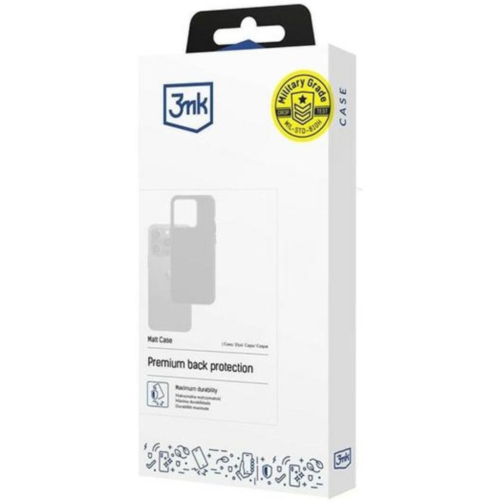 Etui 3Mk Matt Case Do Galaxy S25 Edge, Czarne