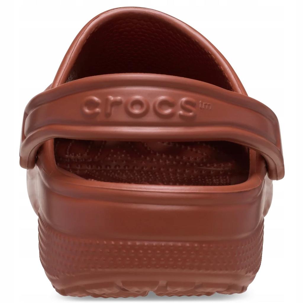 Crocs Women Classic Clog 10001 Rust 39-40 Comfortable Non-Slip Lightweight Clogs