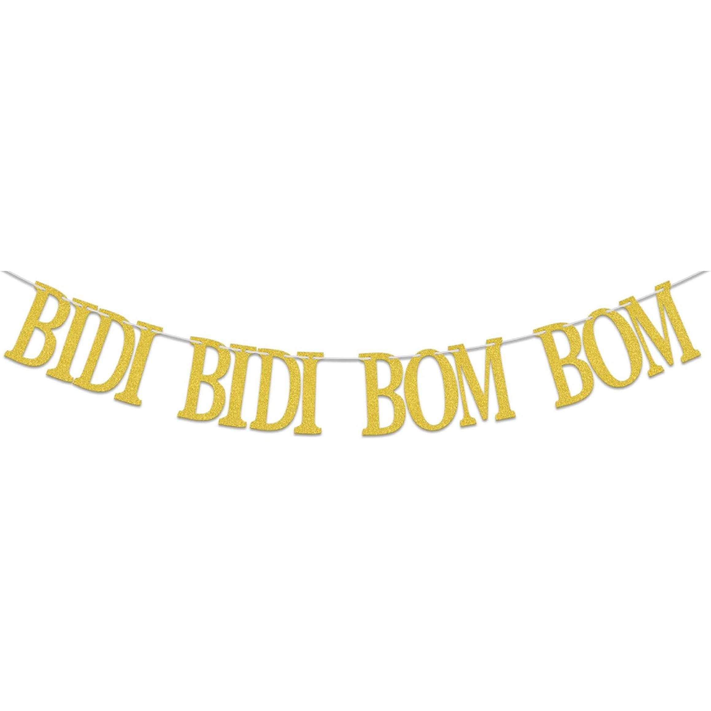 Bidi Bidi Bom Bom Banner, Selena Quintanilla Decorations, Spanish Latina Mexican Latin Dance Music Beat Decoration, Mexican Pop Culture Party