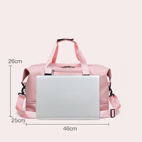 Gym Fitness Training Yoga Bag Waterproof Sports Travel Duffel Bag Large Capacity Dry and Wet Separation Duffel Bag