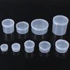 Square Round Plastic Transparent Storage Box Small Items Sundries Organizer Case Jewelry Beads Container Box Tools Accessories