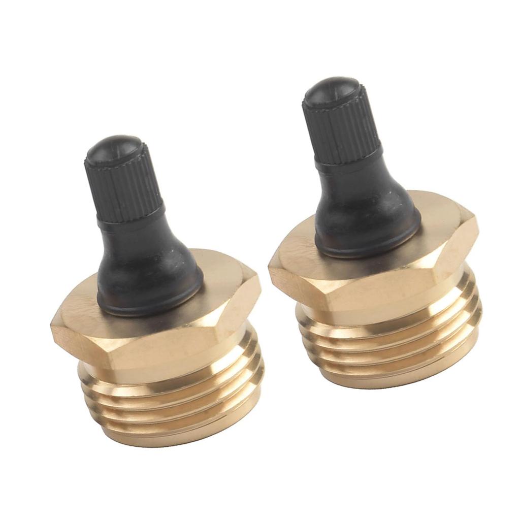 RVs Water Pipe Anti Freeze Blow Out Adapter Brass Plug for Preventing Freeze Pipes in Campers and Trailers During Winter