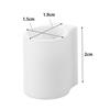 Yamazaki Magnet Pen Holder Set of 4 W1.5×D1.9×H2cm White Magnet Type 10733 Easy To Use Tower Pen Stamp Lipstick Storage