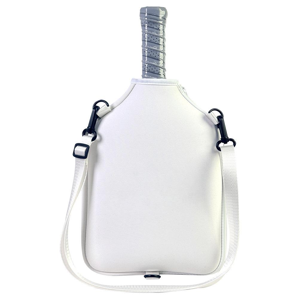 1 2026 New Pick Racket Bag Racket Cover Outdoor Tennis Racket Bag Badminton Bag Portable Diving Material Backpack белый