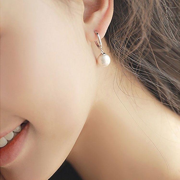 Early Spring Japanese-Korean Luxury Water Drop Pearl Earrings - Trendy High-End Style for Girls (2026)