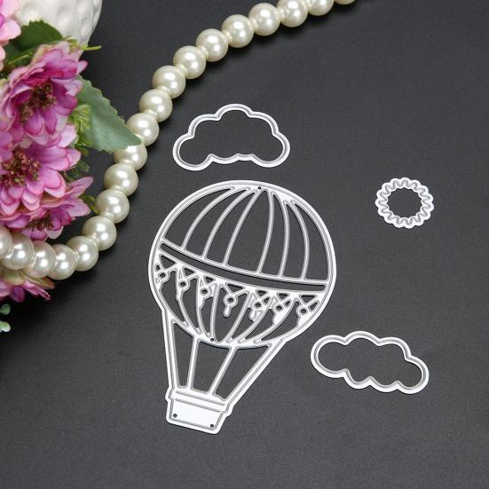 Fire Balloon Cloud Sun Metal Cutting Die Scrapbooking Craft DIY Po