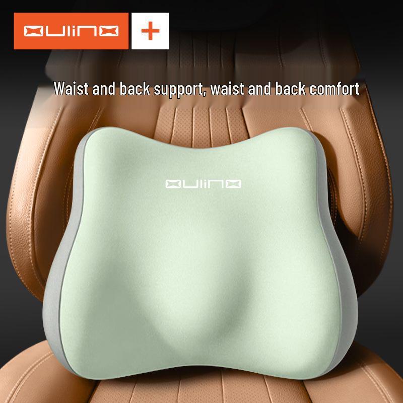 Ergonomický bederní podpůrný polštář pro kancelářskou židli a auto
