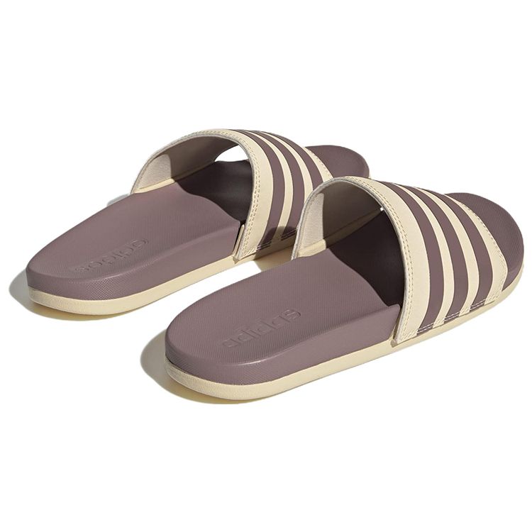 Adidas  Adilette Comfort Slide Sand Strata Purple Women Sneakers H03621