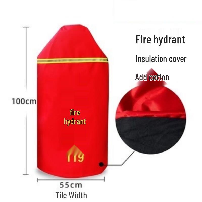 Insulated Protective Cover for Fire Hydrants & Equipment
