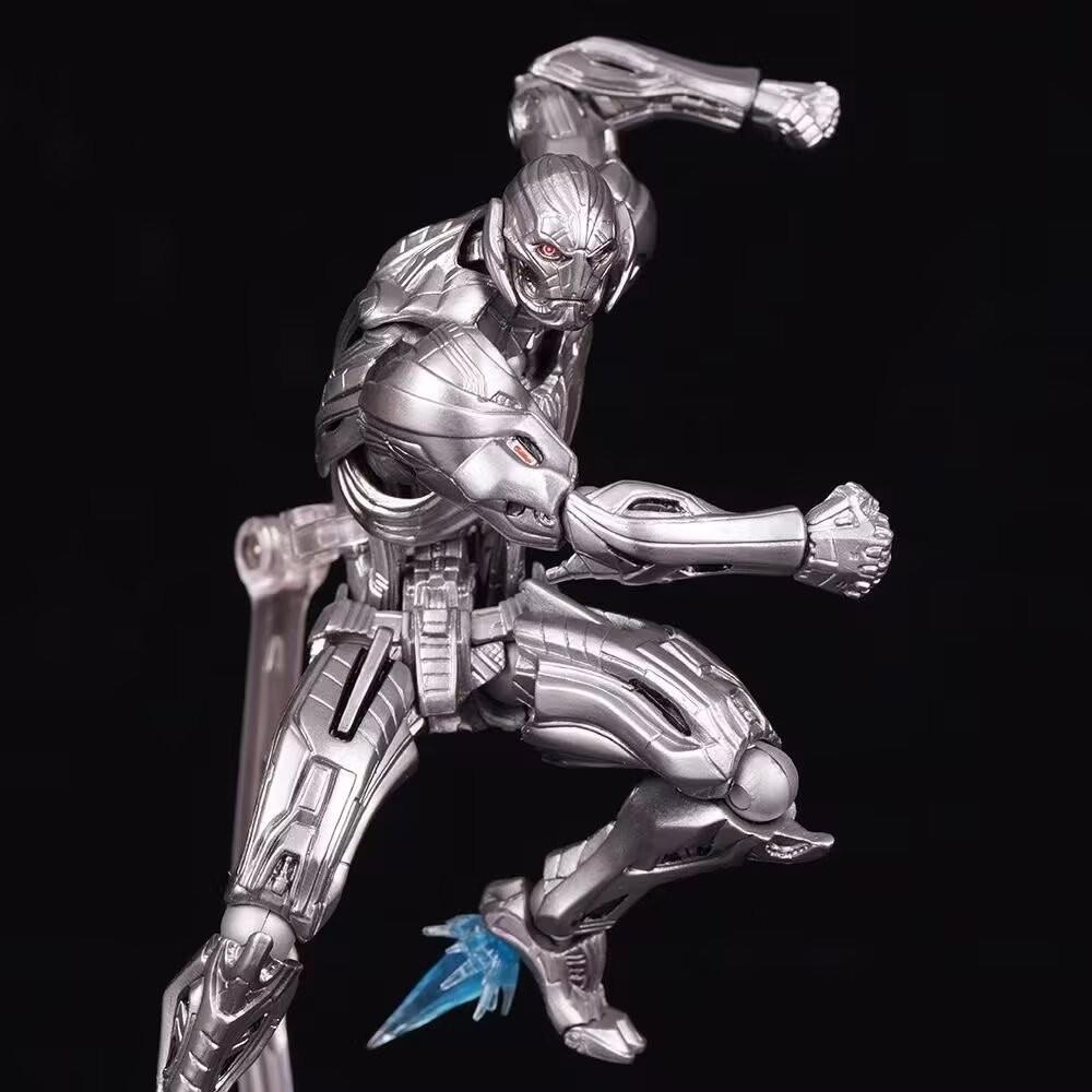 Robot Avengers Hero Action Figure With Movable Joints For Collection Display