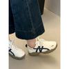 White Retro Heightening Platform White Shoes Women's Autumn Casual Forrest Gump Sports Moral Training Shoes