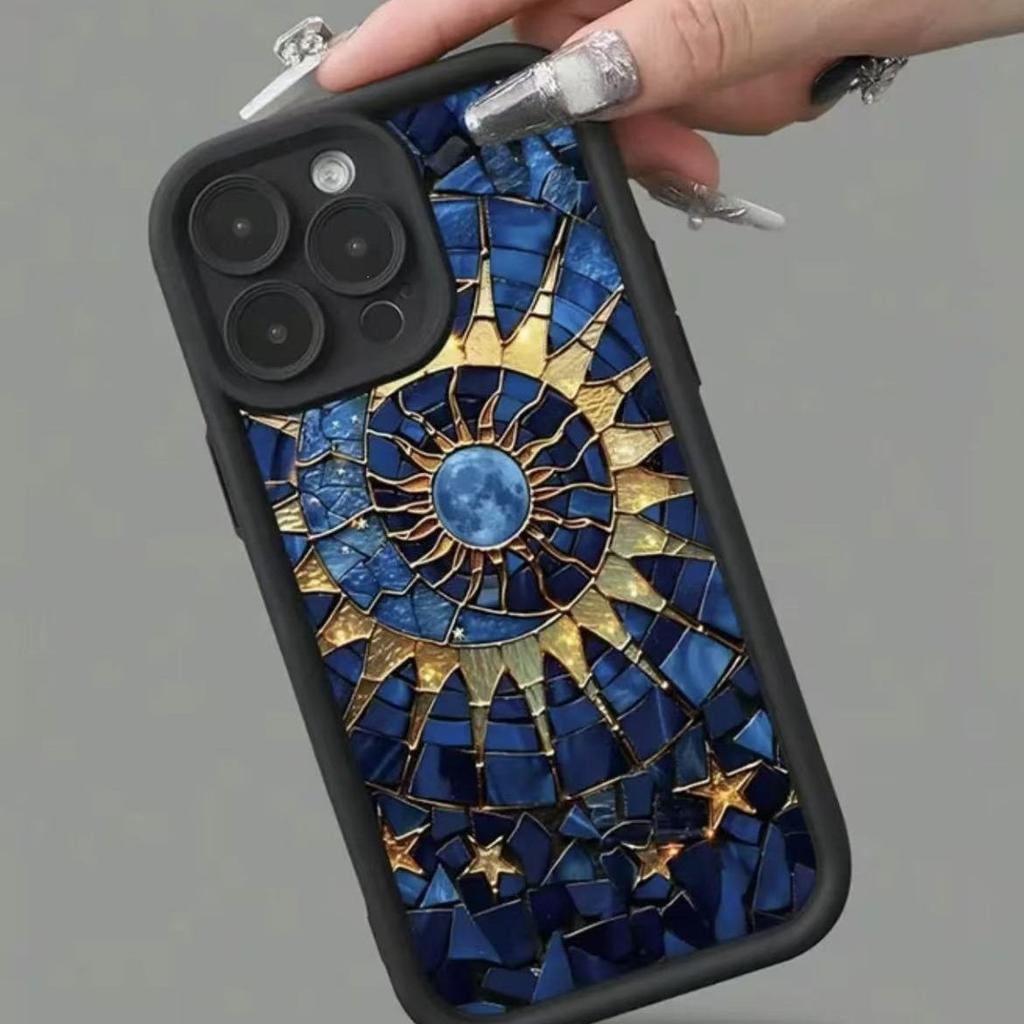 Cosmic eye for iphone16pro mobile phone case Apple 15 anti-drop 14 European and American 13promax new 12x