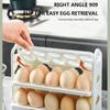 Fresh-keeping Eggs Container Case 3-Layer Flip Egg Storage Box For Fridge Door Egg Organizer Rack Refrigerator Egg Holder Tray