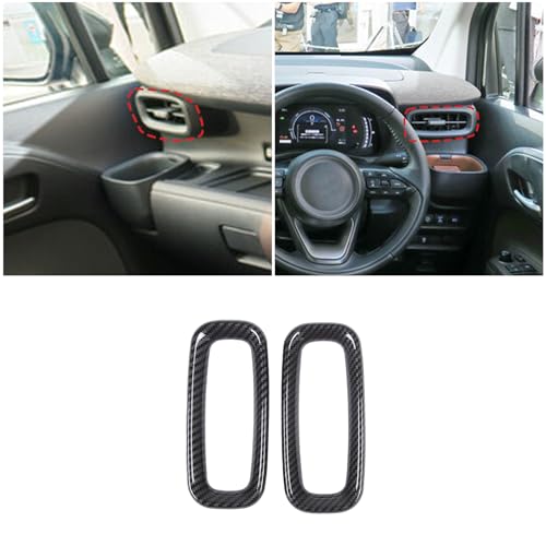 

Hcilloend Эксклюзив для нового Toyota Sienta 10-й серии, Совместим с августа 2022 года по настоящее время, Боковая панель кондиционера, Накладка бокового воздуховода, Кондиционер