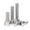 Yigu 201 Stainless Steel Cup Head Hexagon Screws and Bolts - M3, M4, M5, M6