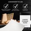 Formaticum 15-Pack Cheese Storage Wax Coated Paper - Porous Wax Sheets From France - Keep Cheese or Charcuterie Fresh - Professional Grade Cheese