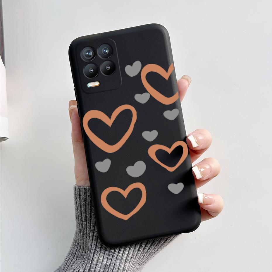 For Realme 8 Case Bear Cartoons Cat Cute Cover Coques For Realme 8 Pro Phone Cases Cover Realme8 5G Realme 8i Fundas Soft Capa
