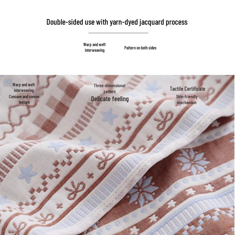 Six-Layer Gauze Temperature-Regulating Bed Cover and Large Tatami Sheet