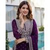 Salwar Kameez Indien Bollywood Tenue de Soirée Haut Sharara Costume Pakistanais Robe de l'Aïd
