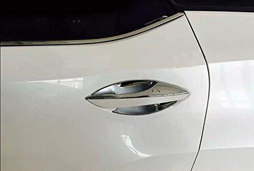 RUIQ Lexus RX200t RX450h Exterior Chrome Door Handle Protector Cover - Prevents scratches from fingernails on door handles. Lexus RX Aftermarket Part.