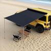 Waterproof Retractable Car Roof Awning: Aluminum Alloy with Sun Protection for Outdoor Camping