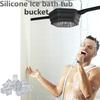 Ice Filtering Showerhead Filter Shower Rain Shower Filter Shower Ice Bath Folding Portable Cooling Showerhead Household Chiller