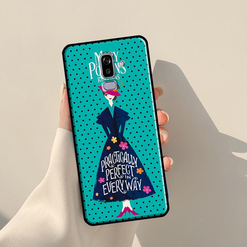 Mary Poppins Hülle für Samsung Galaxy J4 J6 Plus 2018 A6 A7 A8 A9 J8 J1 2016 A3 A5 J3 J7 J5 2017 Hülle