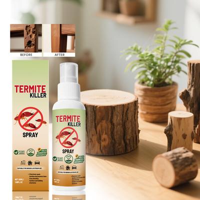 El Spray para Termitas es Cómodo y No Irritante de Usar, Adecuado para Terrazas, Balcones y Jardines, 50ml