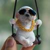 Swing Labrador Car Pendant Car Pendant High-end Internet Celebrity Car Dog Rearview Mirror Pendant