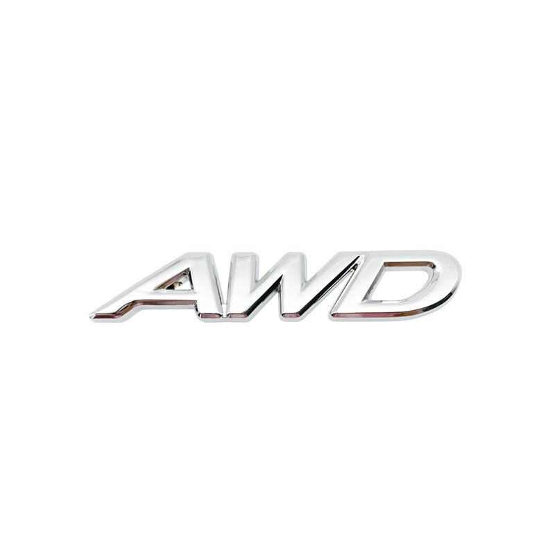 

3D Metal Car Styling AWD 2.0 2.5 Emblem Car Rear Tail Trunk Sticker For M3 M5 MAZDASPEED MS Badge Decal Front Grill Decor