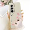 For Tecno Camon 40 Pro 4G Case CM6 Cover bow flower Painted Case Soft Silicone Bumper For Tecno Camon40 4G 40Pro Case Capa