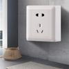 Single Socket Spacer Electrical Outlet Box Extender Single Gang Box Extender with Screws for Living Room School Office
