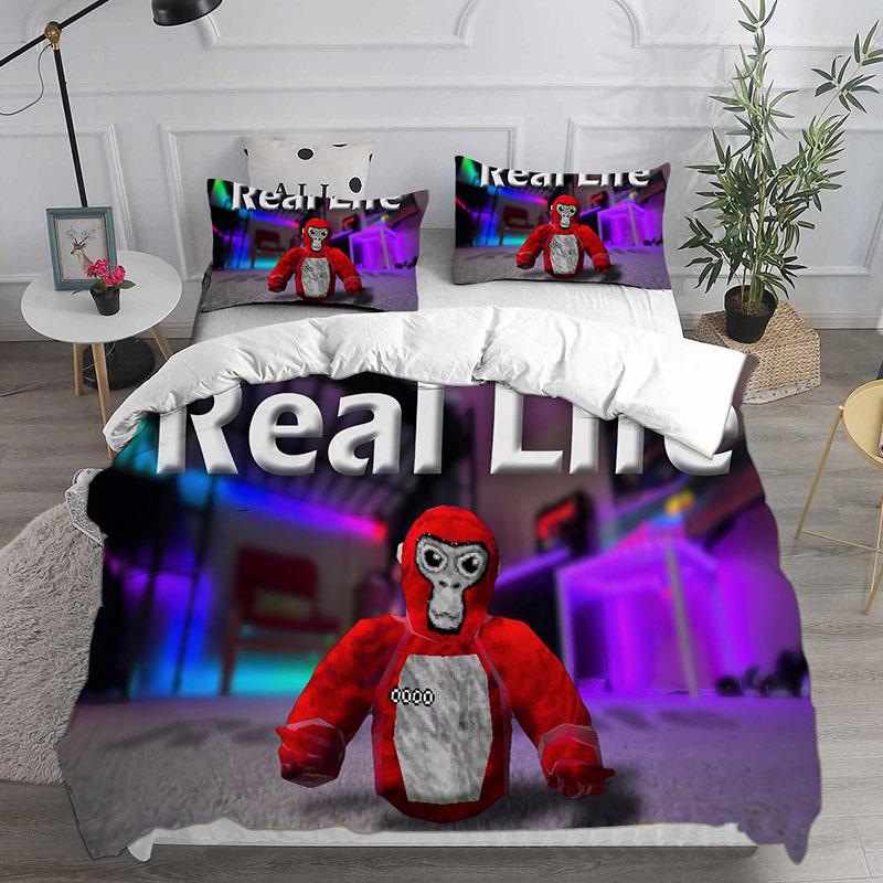 New Fashion Game G-Gorilla Tag Bedding Sets Comforter Quilt Bed Cover Duvet Cover Pillow Case 2-3 Pieces Sets Bedroom Decoration