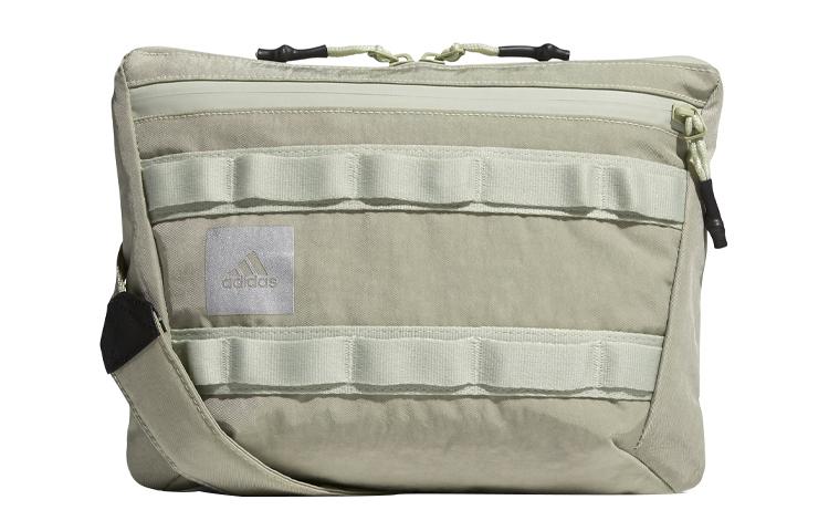 Adidas Polyamide Shoulder Bag, Crossbody Bag Regular Unisex Gray Green GL8585