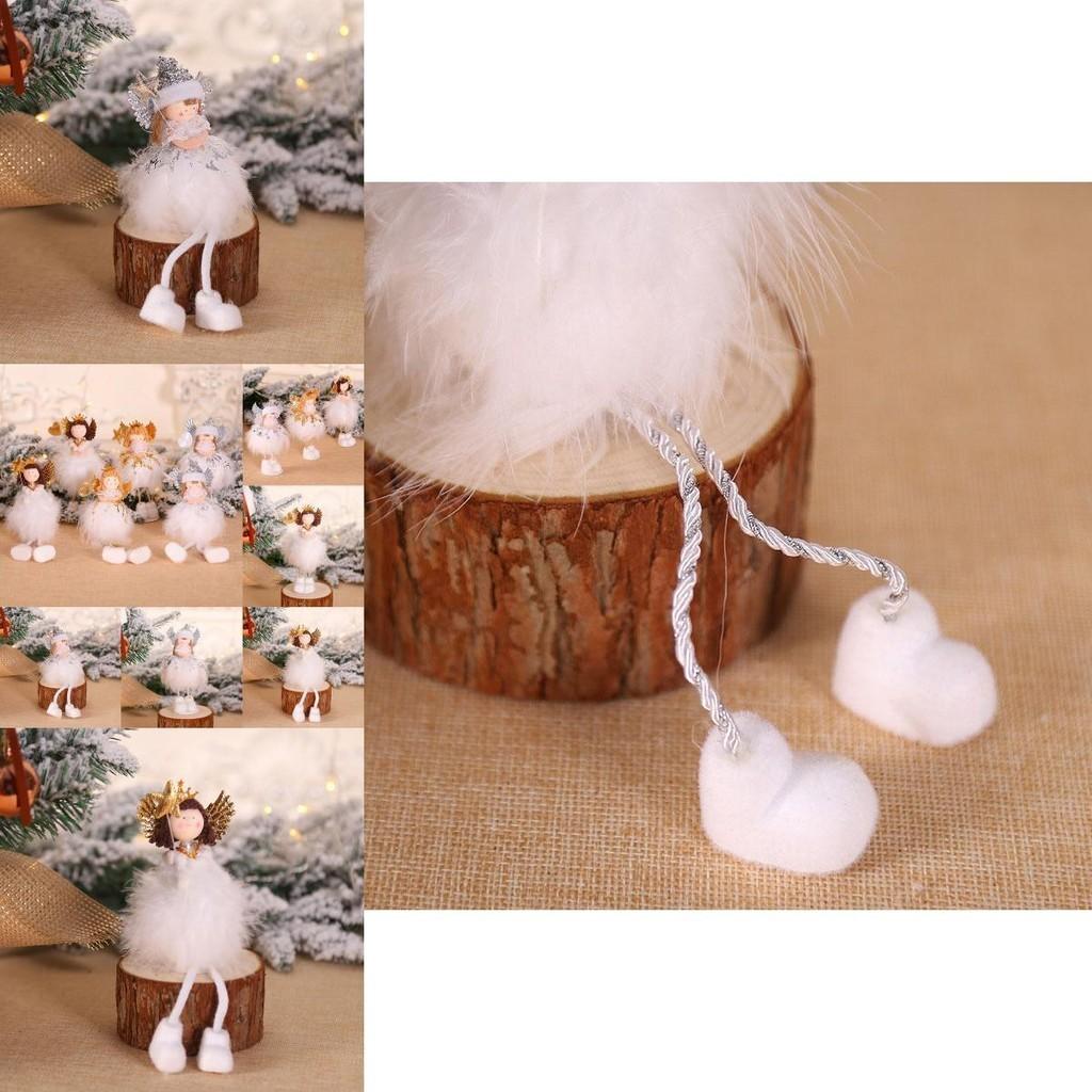 Adorable Christmas Angel Doll Toy Hanging Pendant For Festive Tree Decoration