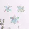 12pcs Creative Christmas Tree Pendant Colorful Hanging Ornament  Party