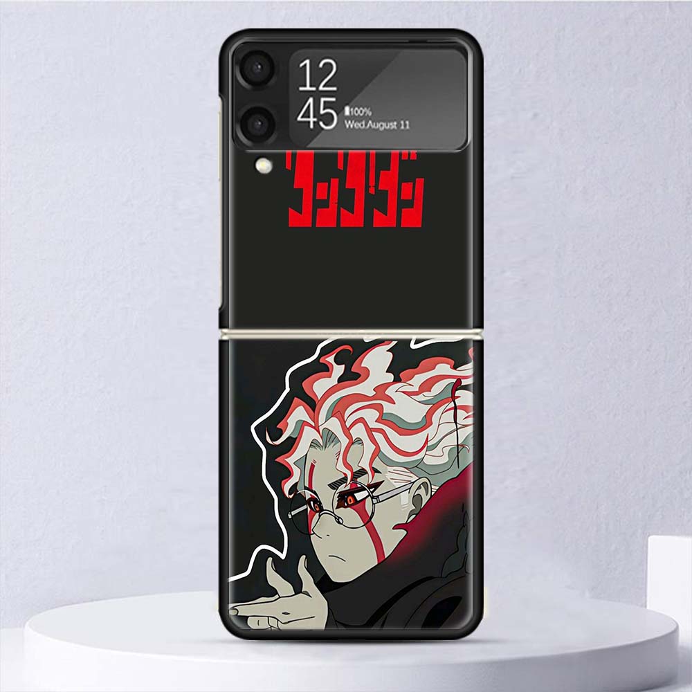 Anime D-Dandadans Okarun Shockproof Case For Samsung Galaxy Z Flip 7 6 5 4 3 5G Phone Cover Z Flip3 Flip4 Flip5 Flip6 Flip7 Shel
