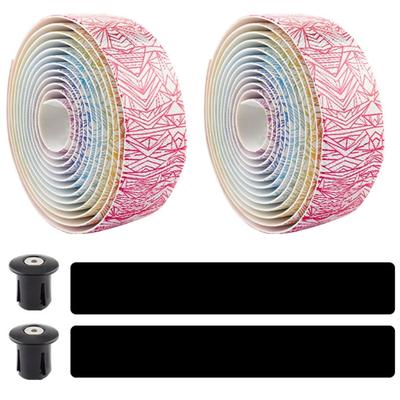 2 Stück Fahrradlenkerband Cycling Lenkerband Lenkerbandwickel Rutschfestes Fahrradlenkerband Vibrationsdämpfendes Wickelband Einfach zu bedienen