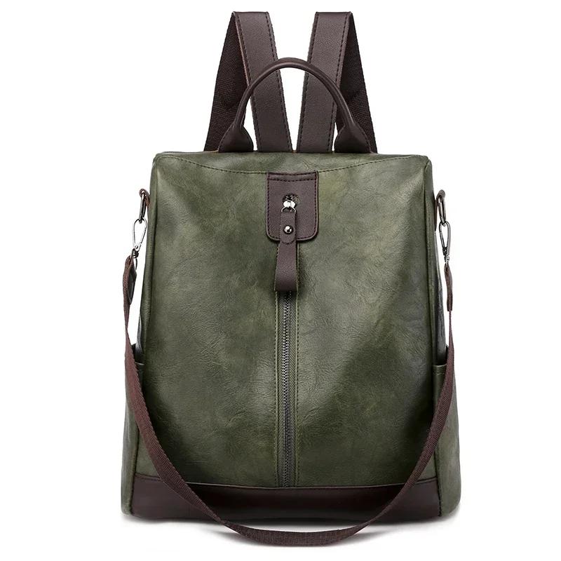 Large capacity waterproof travel backpack for women soft and multifunctional trendy leisure backpack