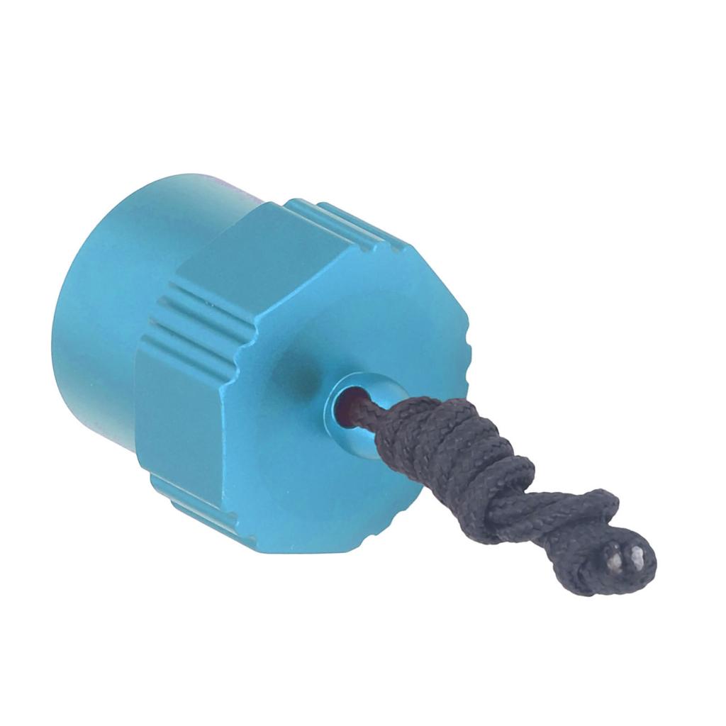 Din Diving Dust Cap Aluminum Alloy Universal Threaded 1st Stage Dust Protective Cover for Scuba