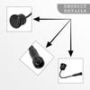 18.5mm Car Parking Sensor Bumper Parking Sensor Replacement Waterproof Reverse Parking Sensor Sound Reversing Probe