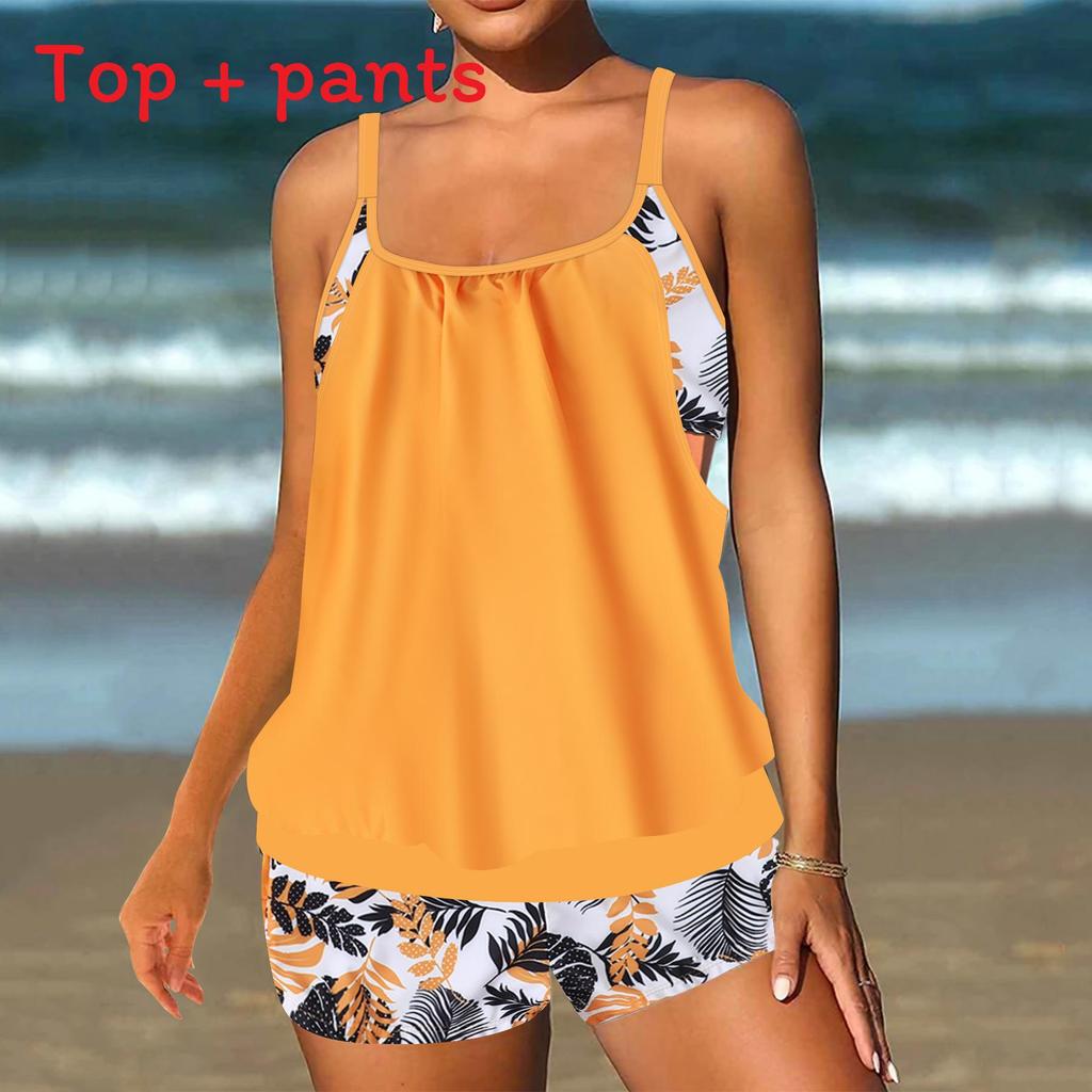 Classic Polyester Bikini Set With Colorful Print For Water Sports Enthusiasts