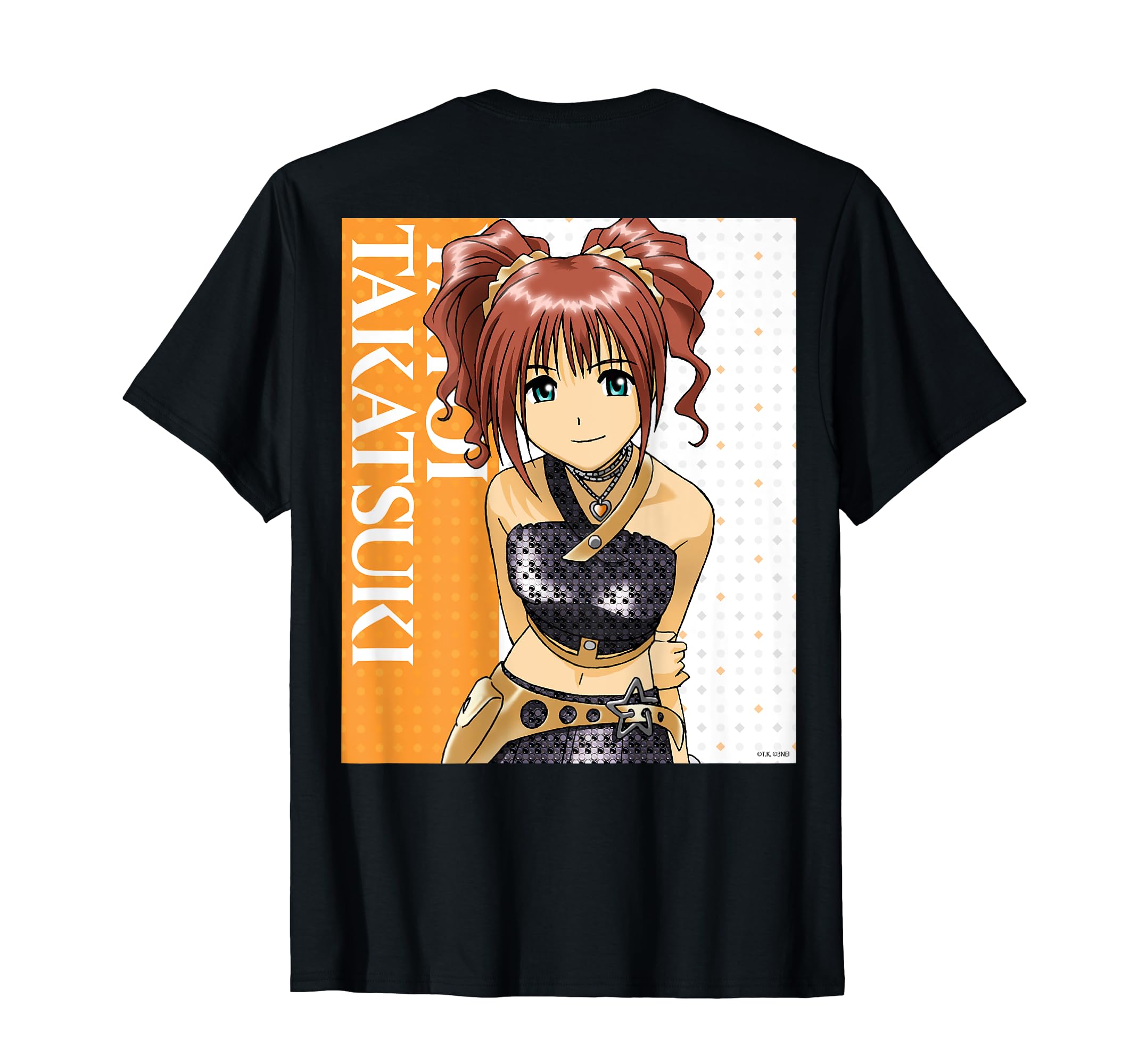 

THE iDOLM@STER Yayoi Takatsuki Night and Day AMCG Ver. (Back Print) T-shirt