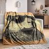 1pc Sunglasses Capybara Blanket - Lightweight Flannel Fleece with Digital Printing, Soft Warm for Sofa, Travel, Camping, Office Yy251018283