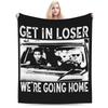 Haaland Jude Get In Loser We're Going Home Judes Bellinghams Blanket Flannel Throw Blanket for Bedding Couch Plush Thin Quilt