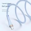Xinlewei Fast Charging Liquid Silicone Cable for Apple, Huawei, and Type-C Android Devices.