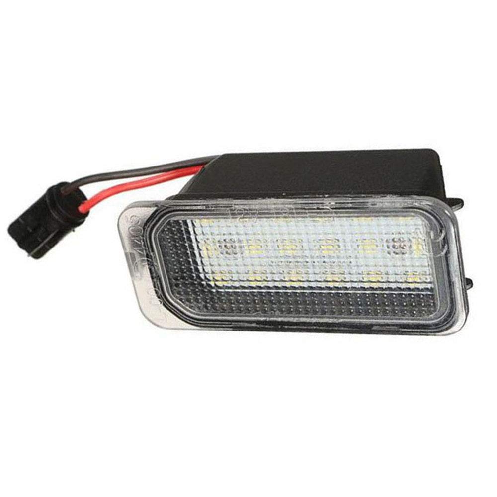 BOOMBOOST LED Kennzeichenleuchte Set 2 Stück Jaguar XF XJ Ford Focus fiesta Reinweiß 6000K